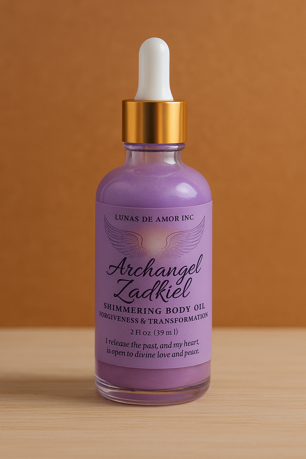 Archangel Zadkiel Shimmering Body Oil