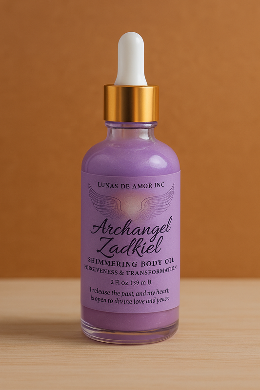 Archangel Zadkiel Shimmering Body Oil