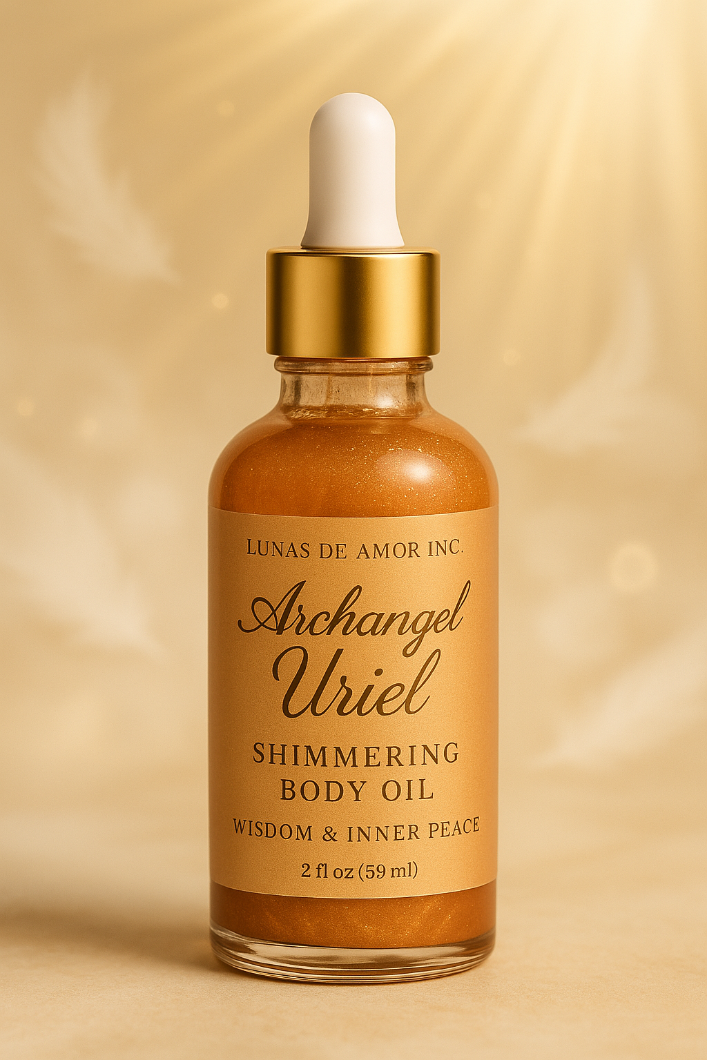 Archangel Uriel Shimmering Body Oil